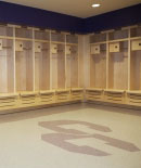 Curry College Varsity Locker Room