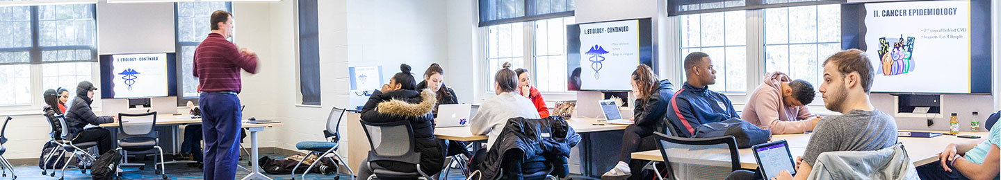 Students and faculty in the First-Year Inquiry class