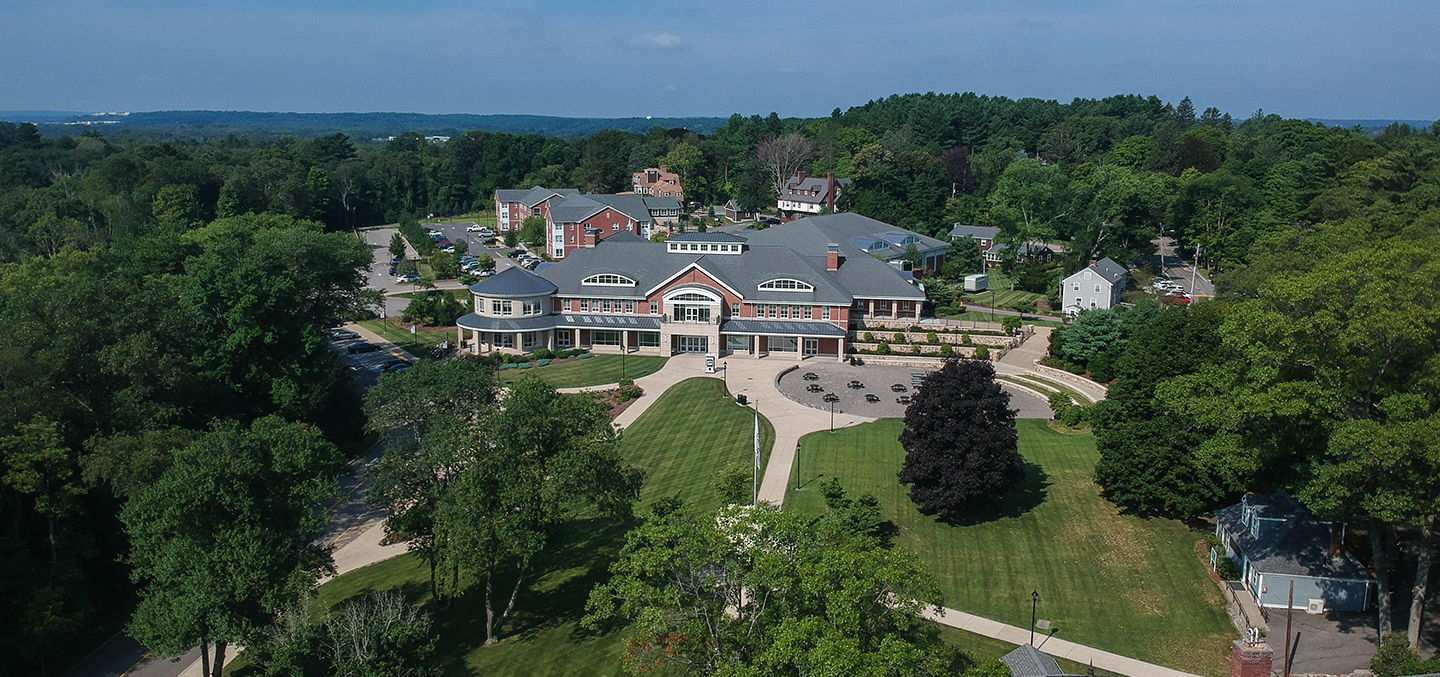 Aireal view of the Student Center