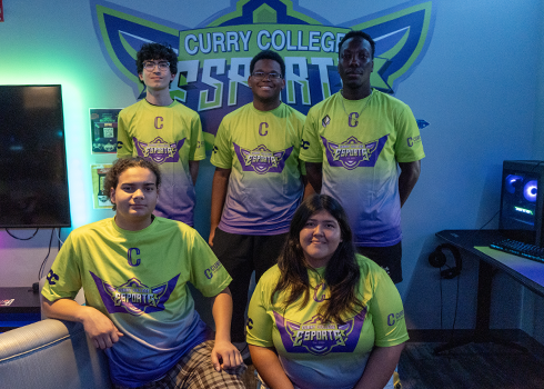 Curry College Esports team