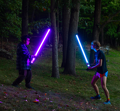 Star Wars Club members at the Student Involvement Fair