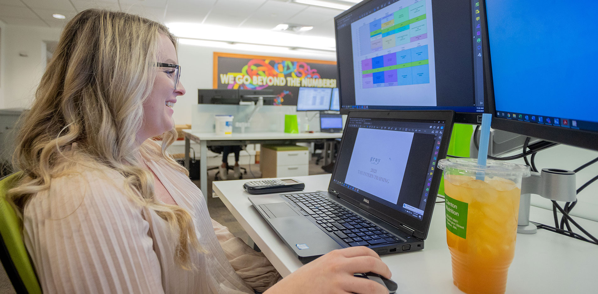 Ellexus Nash ’21 recently accepted a position as a staff accountant with Gray, Gray & Gray, LLP, after serving as a full-time tax intern since January.