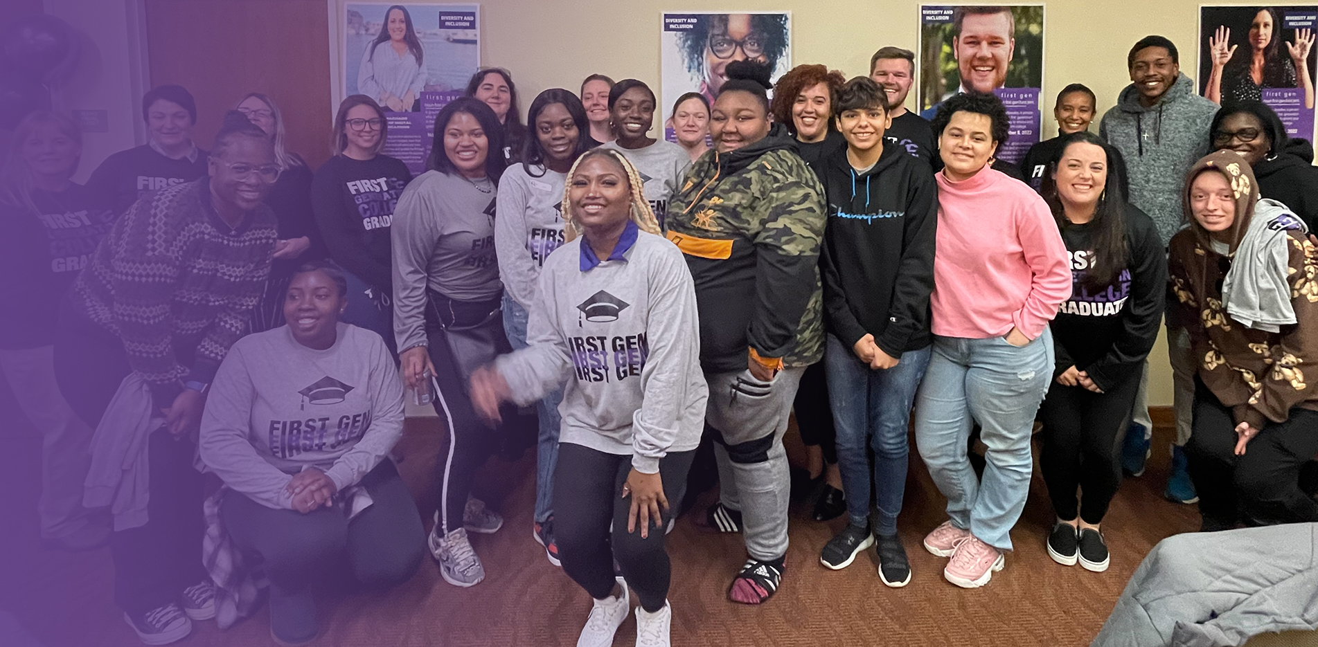 First-Generation students, faculty and staff at Curry College